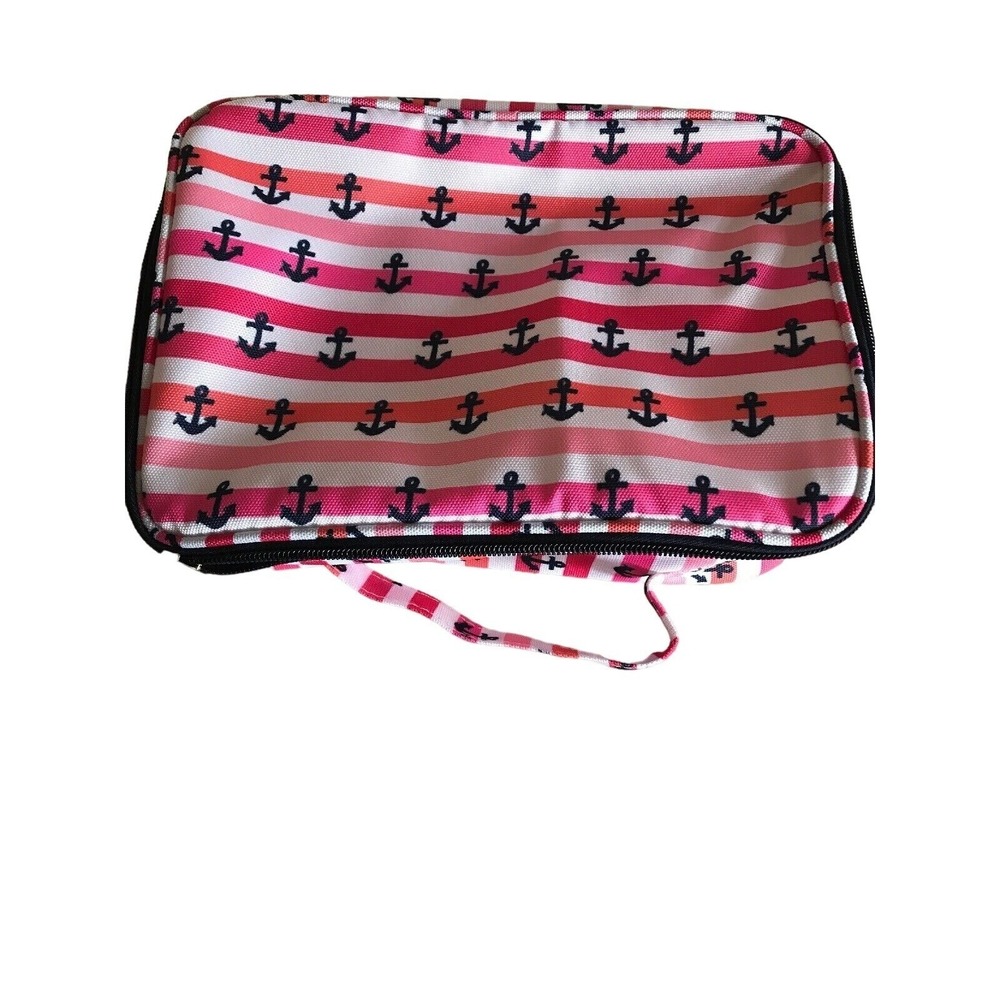 Mary Square‎ Water Resistant Soft Cooler Insulated Lunch Bag Tote Anchor Sailing